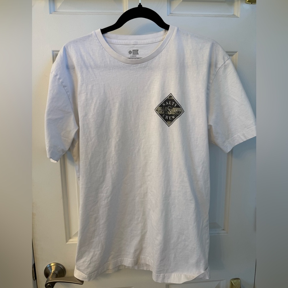 Salty Crew White Short Sleeve Tee